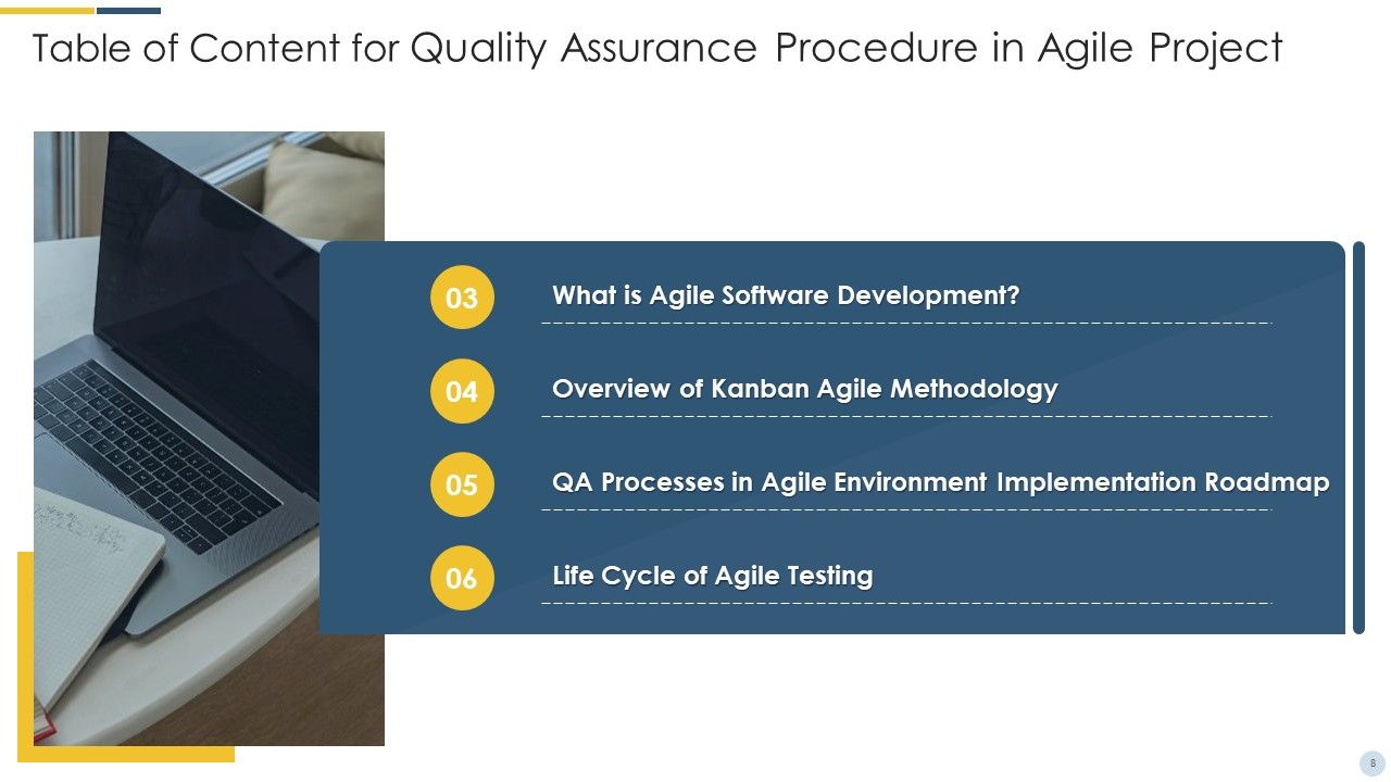 Quality Assurance Procedure In Agile Project Ppt PowerPoint Presentation Complete Deck With Slides Slide08