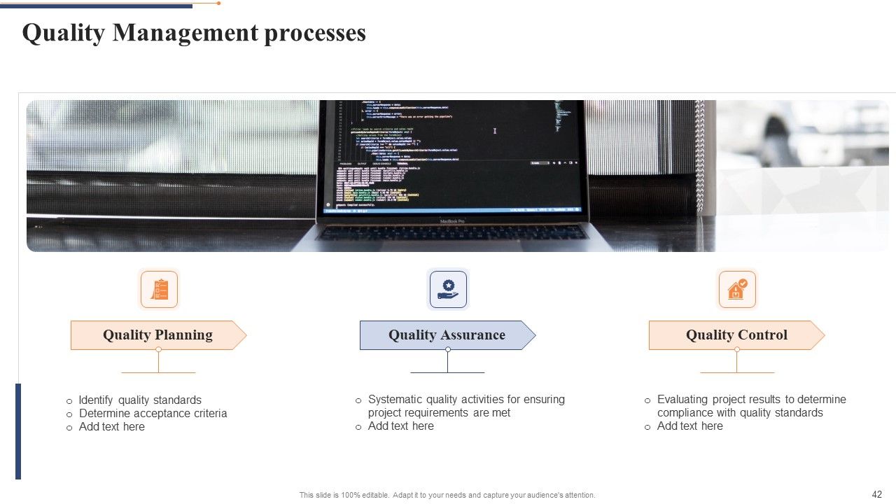 Quality Control Framework For Agile Software Development IT Ppt PowerPoint Presentation Complete Deck With Slides Slide42