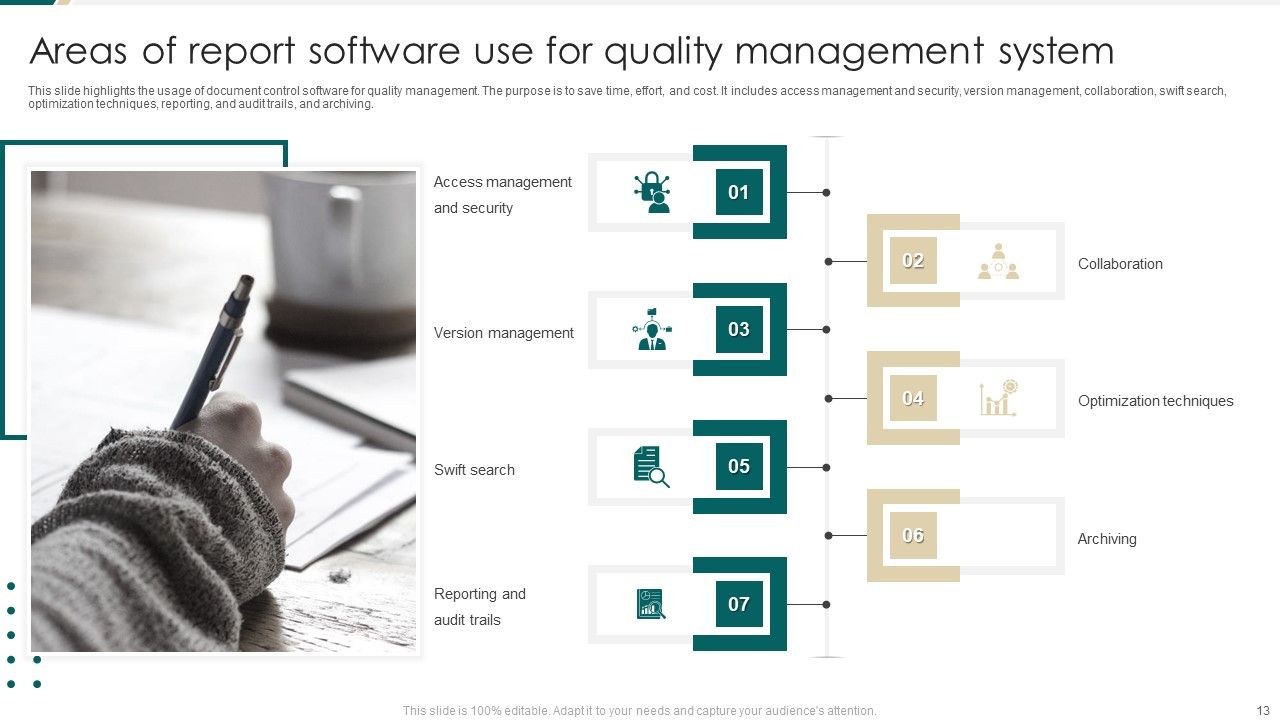 Quality Management System Report Ppt PowerPoint Presentation Complete Deck With Slides Slide13
