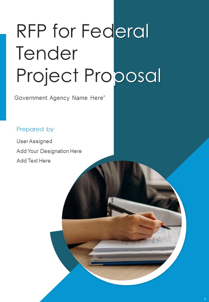 RFP For Federal Tender Project Proposal Example Document Report Doc Pdf Ppt Slide01