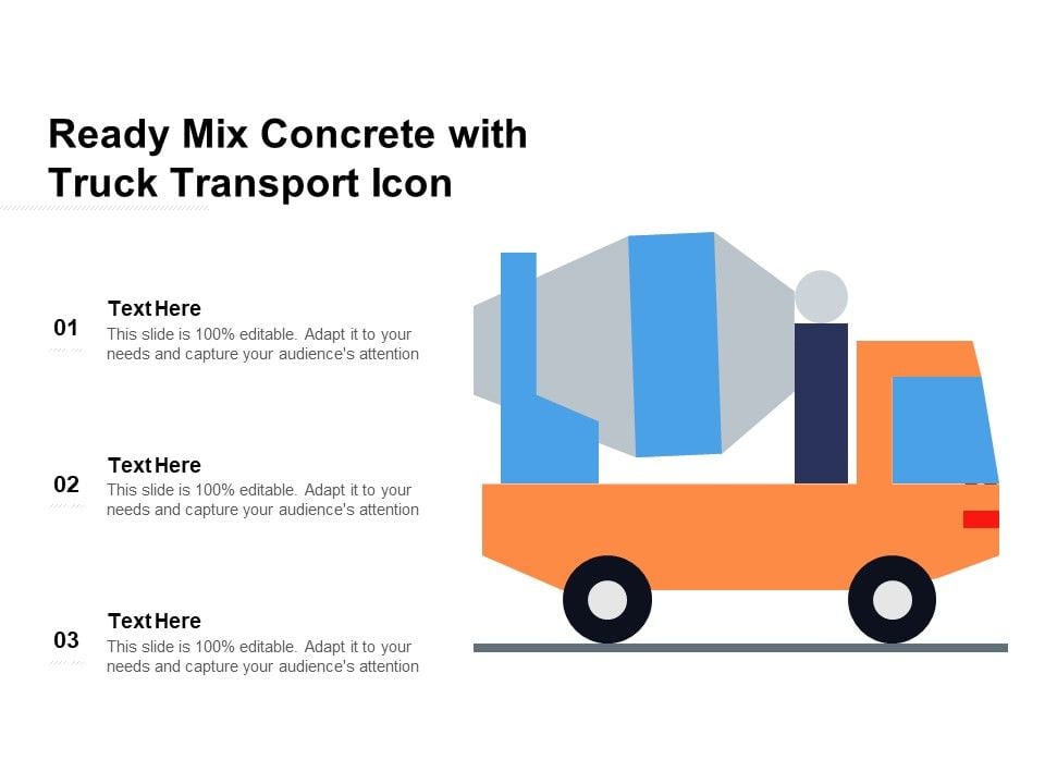 Ready_Mix_Concrete_With_Truck_Transport_Icon_Ppt_PowerPoint_Presentation_Slides_Design_Ideas_PDF_Slide_1.jpg