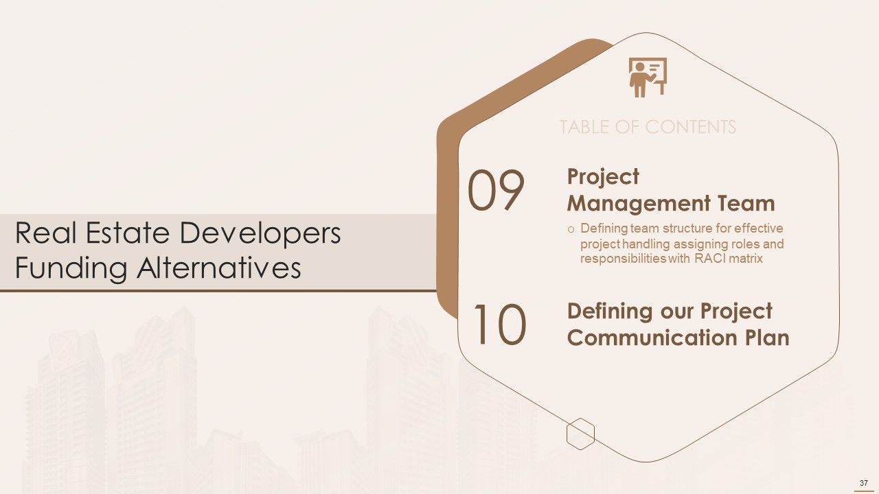 Real Estate Developers Funding Alternatives Ppt PowerPoint Presentation Complete With Slides Slide37