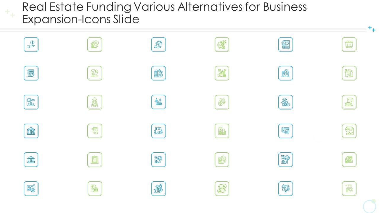 Real_Estate_Funding_Various_Alternatives_For_Business_Expansion_Icons_Slide_Ppt_Slides_Images_PDF_Slide_1.jpg