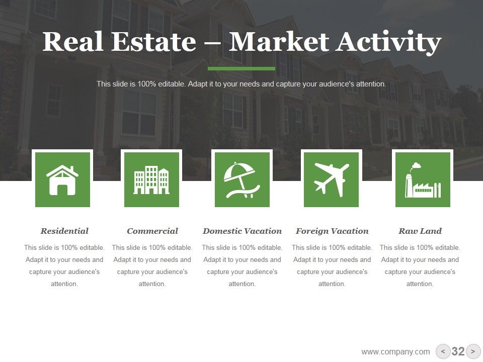 Real Estate PowerPoint Templates Bundle Ppt PowerPoint Presentation Complete Deck With Slides Slide32