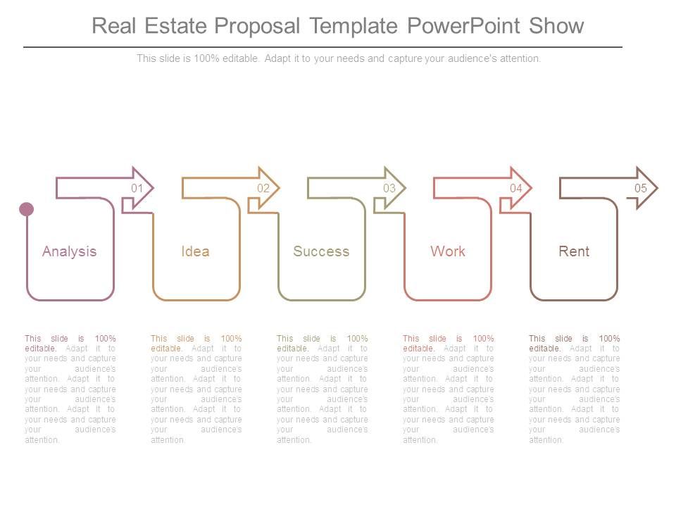 Real Estate Proposal Template Powerpoint Show