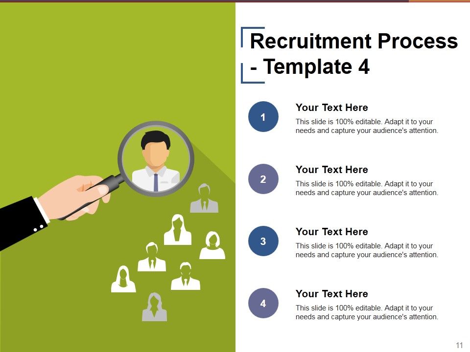 Recruiting Process Ppt PowerPoint Presentation Complete Deck With Slides Slide11