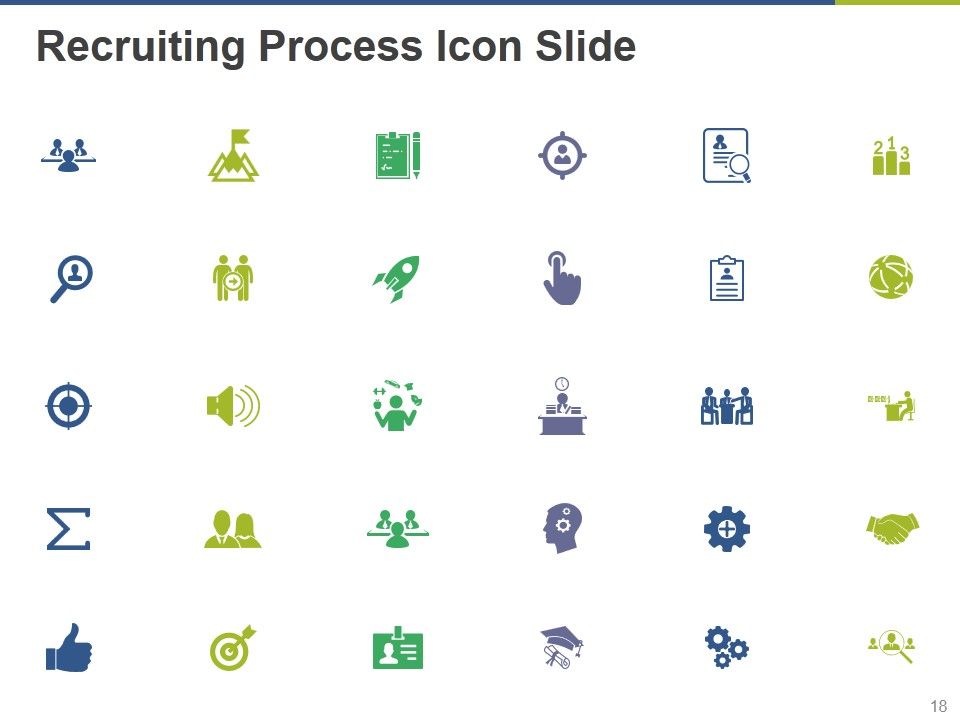 Recruiting Process Ppt PowerPoint Presentation Complete Deck With Slides Slide18