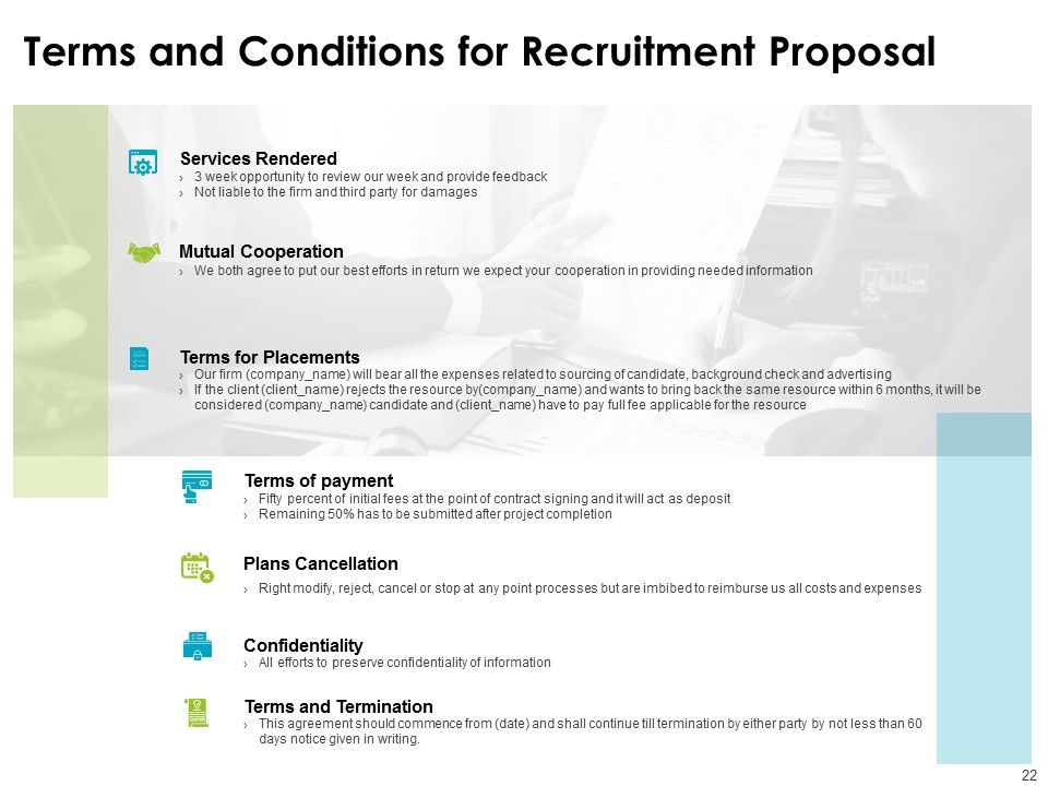 Recruitment Proposal Ppt PowerPoint Presentation Complete Deck Slide22