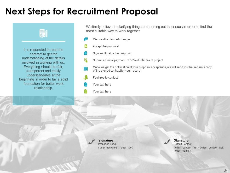 Recruitment Proposal Ppt PowerPoint Presentation Complete Deck Slide24