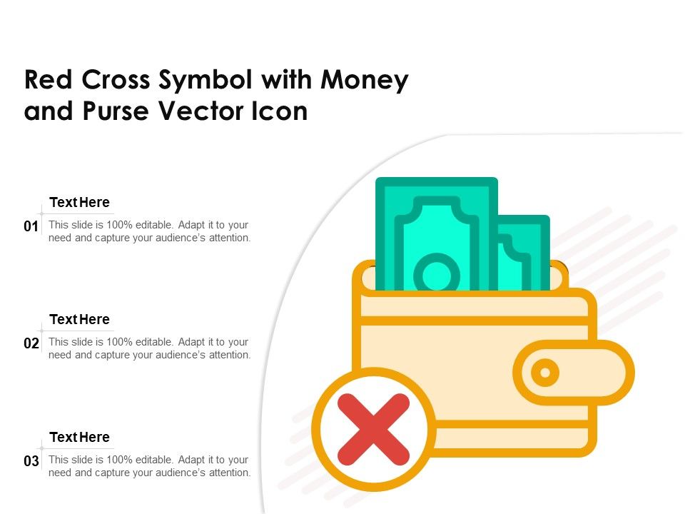 Red_Cross_Symbol_With_Money_And_Purse_Vector_Icon_Ppt_PowerPoint_Presentation_Gallery_Example_PDF_Slide_1.jpg