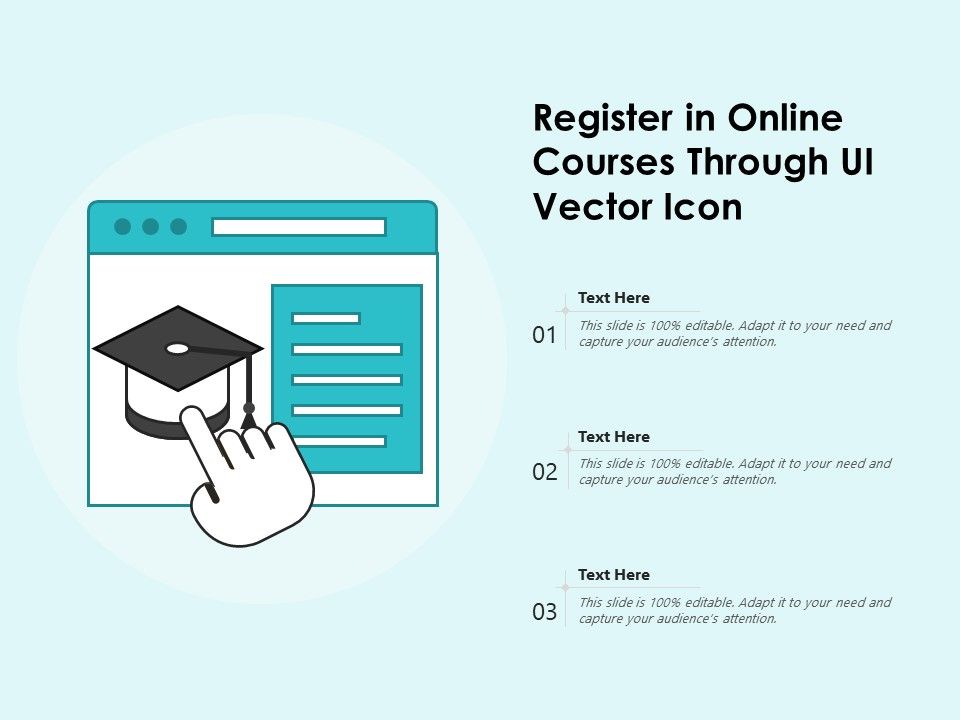 Register_In_Online_Courses_Through_UI_Vector_Icon_Ppt_PowerPoint_Presentation_File_Brochure_PDF_Slide_1.jpg