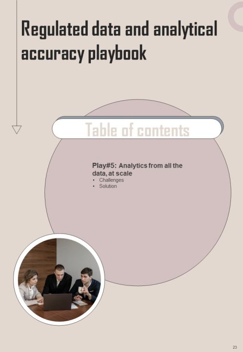 Regulated Data And Analytical Accuracy Playbook Template Slide23