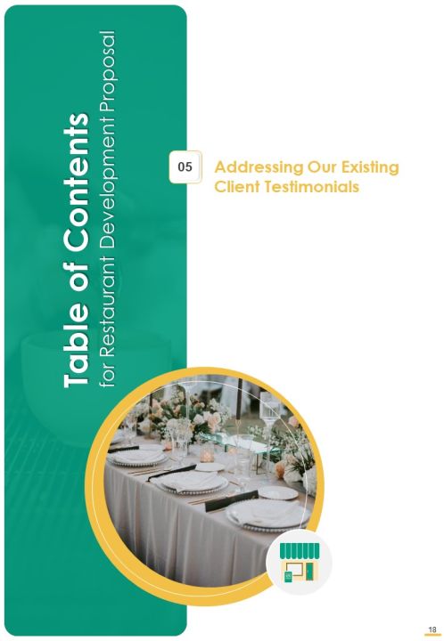 Restaurant Development Proposal Example Document Report Doc Pdf Ppt Slide18
