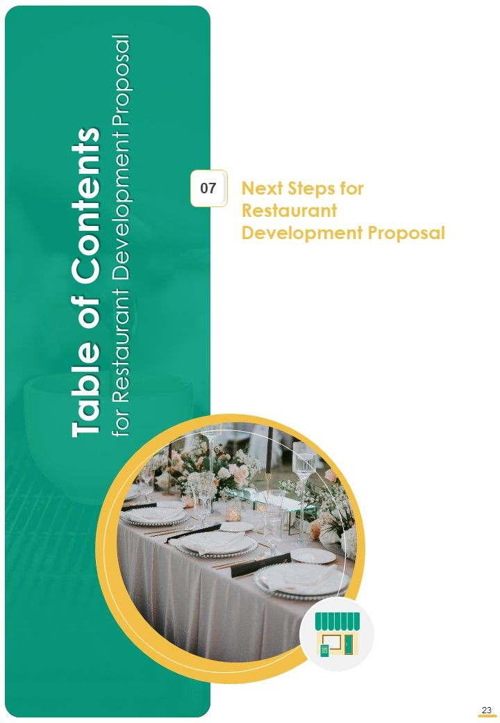 Restaurant Development Proposal Example Document Report Doc Pdf Ppt Slide23