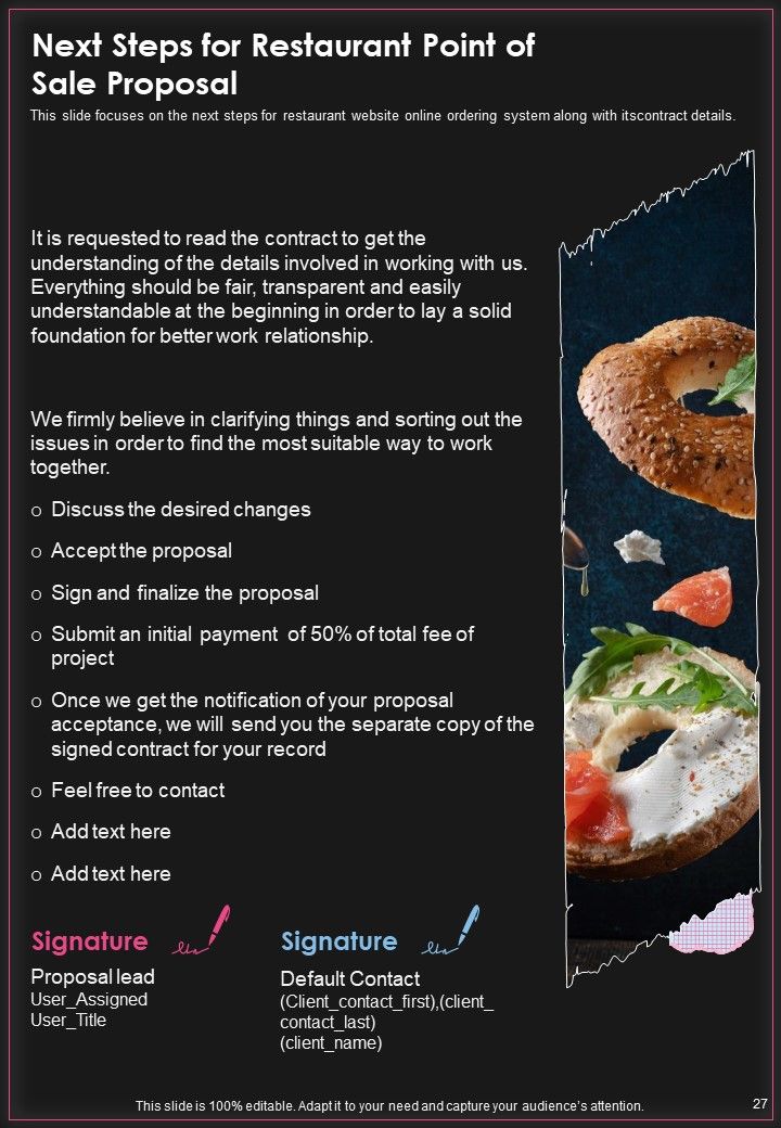 Restaurant Point Of Sale Proposal Example Document Report Doc Pdf Ppt Slide27