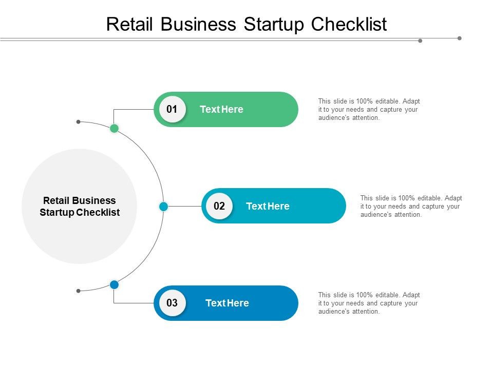 Retail Business Startup Checklist Ppt PowerPoint Presentation Rules Cpb