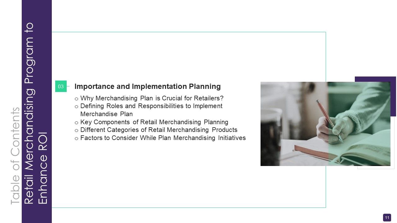 Retail Merchandising Program To Enhance ROI Ppt PowerPoint Presentation Complete Deck With Slides Slide11
