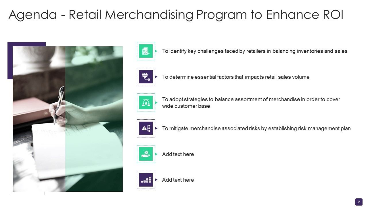 Retail Merchandising Program To Enhance ROI Ppt PowerPoint Presentation Complete Deck With Slides Slide02