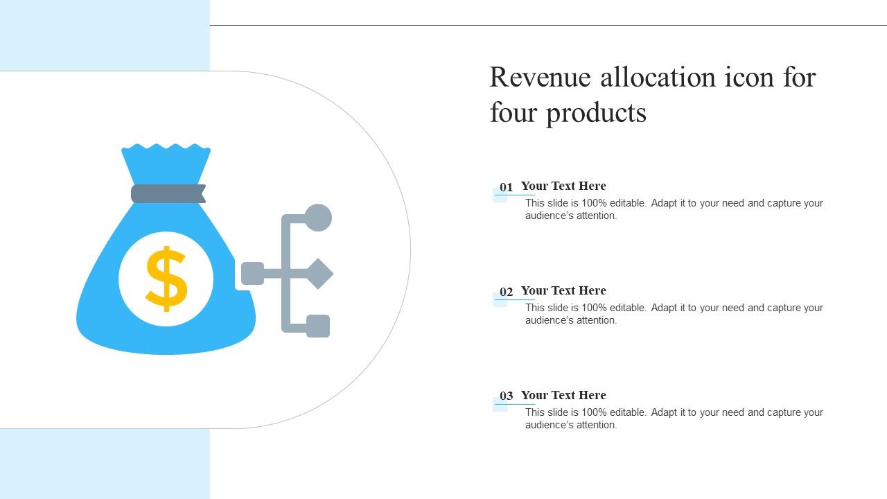 Revenue_Allocation_Icon_For_Four_Products_Template_PDF_Slide_1.jpg