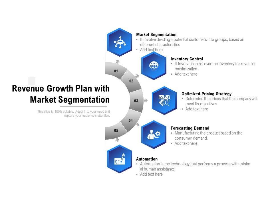 Revenue Growth Plan With Market Segmentation Ppt PowerPoint ...