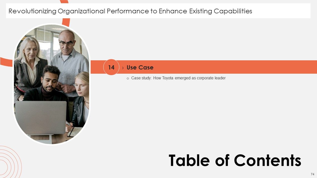 Revolutionizing Organizational Performance To Enhance Existing Capabilities Ppt PowerPoint Presentation Complete Deck With Slides Slide74