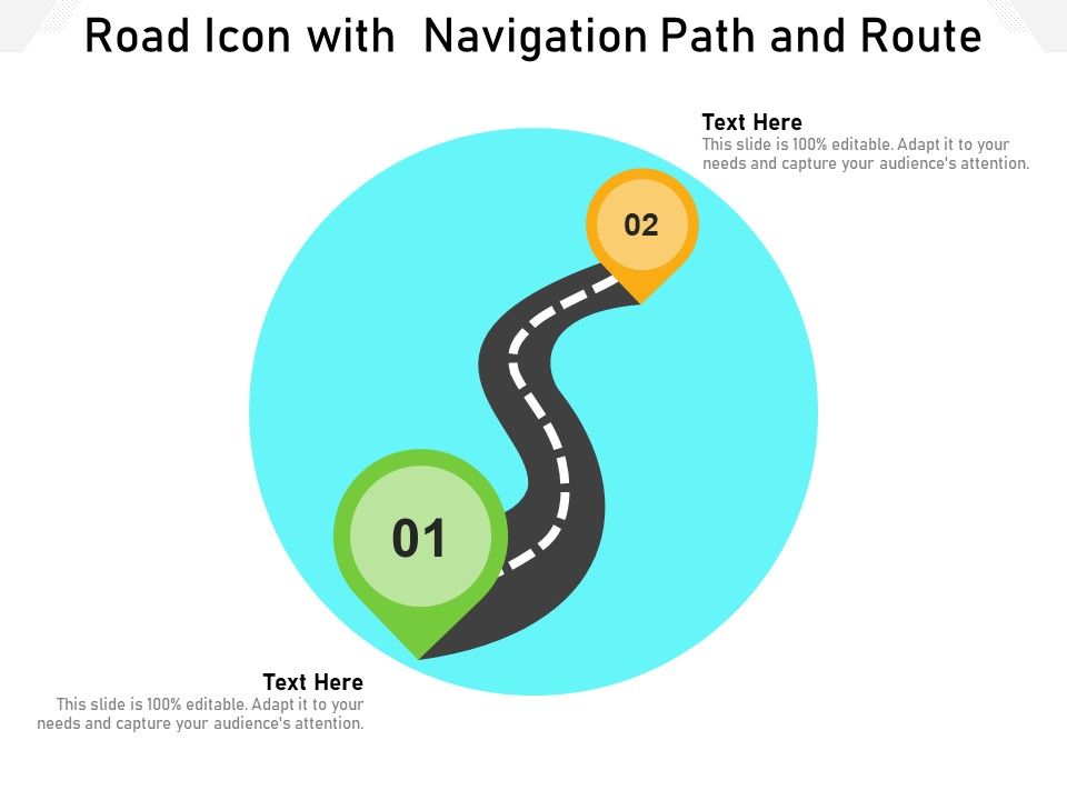 Road_Icon_With_Navigation_Path_And_Route_Ppt_PowerPoint_Presentation_Inspiration_Model_PDF_Slide_1.jpg