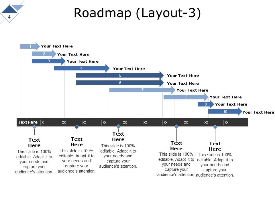 Roadmap Layouts For A Project Ppt PowerPoint Presentation Complete Deck With Slides Slide04