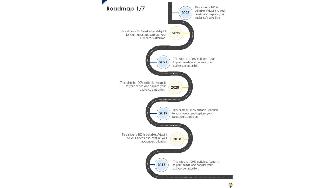 Roadmap Recreational Event Proposal One Pager Sample Example Document Slide01