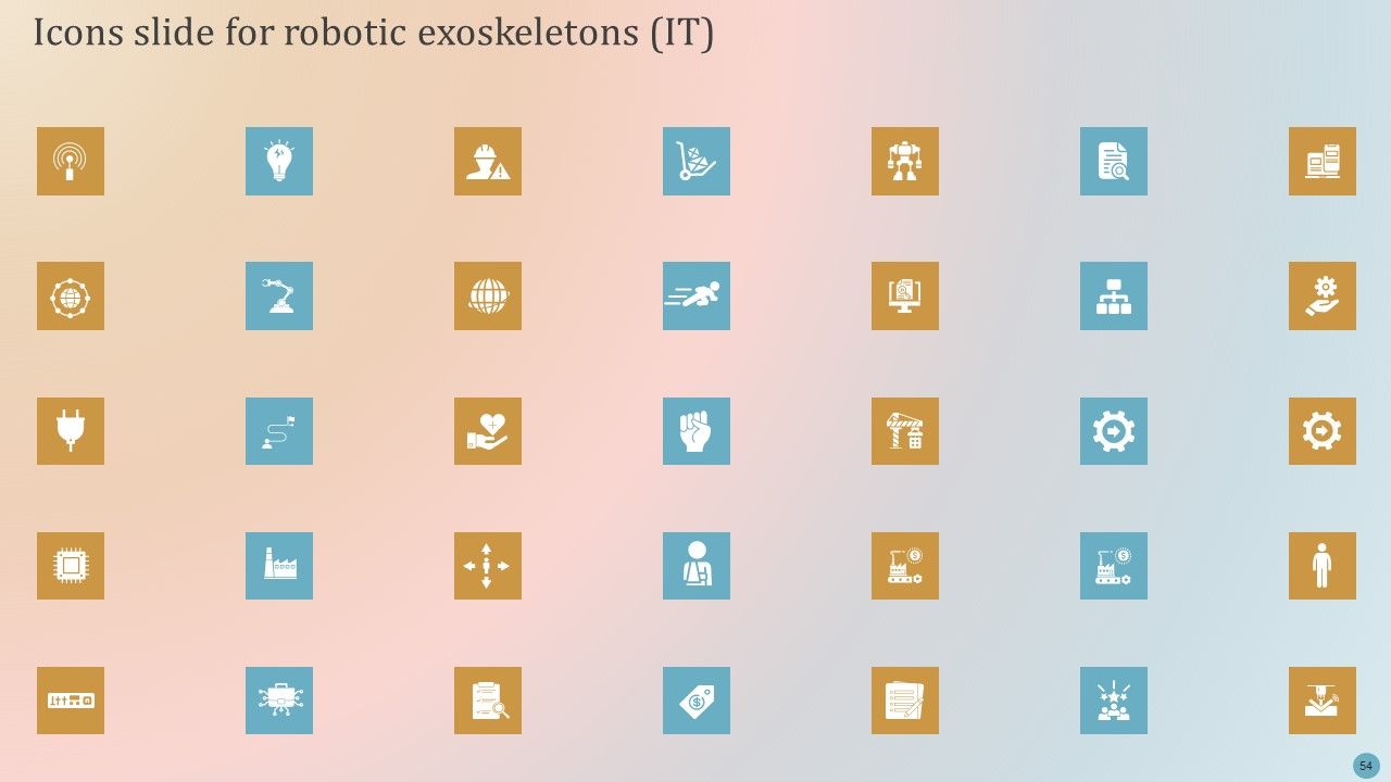 Robotic Exoskeletons IT Ppt PowerPoint Presentation Complete Deck With Slides Slide54