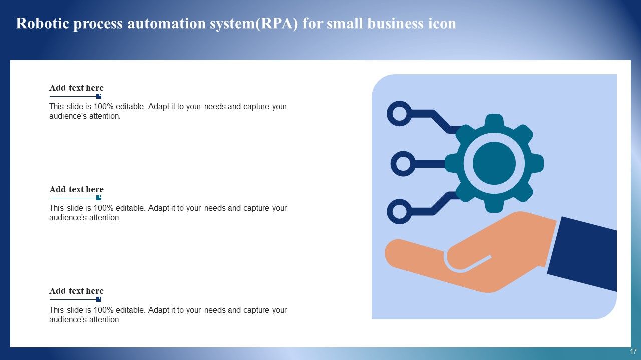 Robotic Process Automation System Ppt PowerPoint Presentation Complete Deck With Slides Slide17