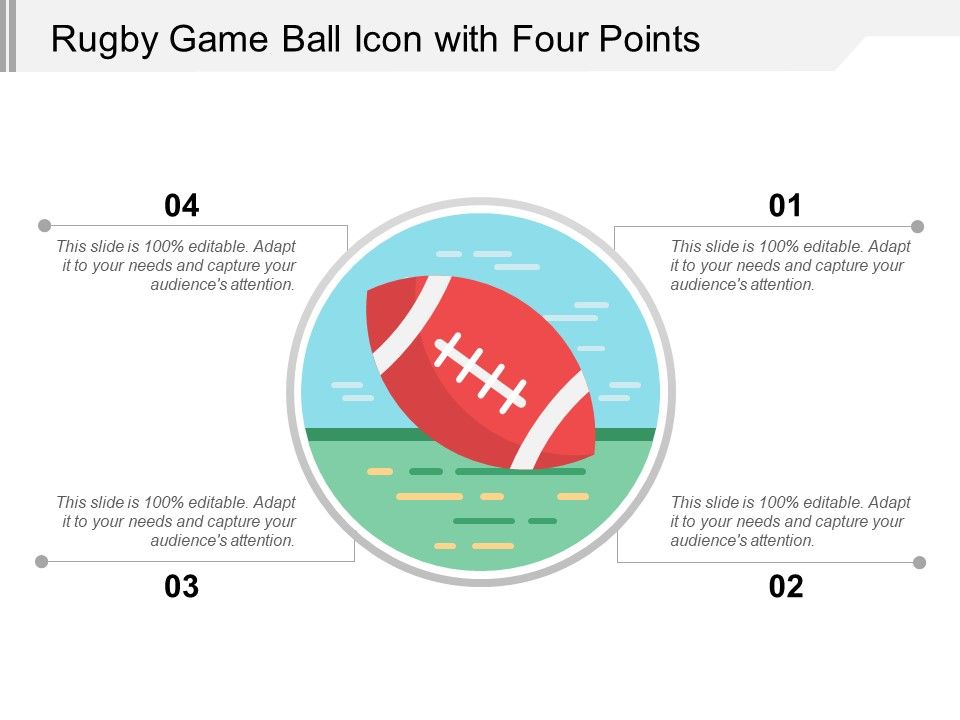 Rugby_Game_Ball_Icon_With_Four_Points_Ppt_PowerPoint_Presentation_File_Themes_Slide_1.jpg