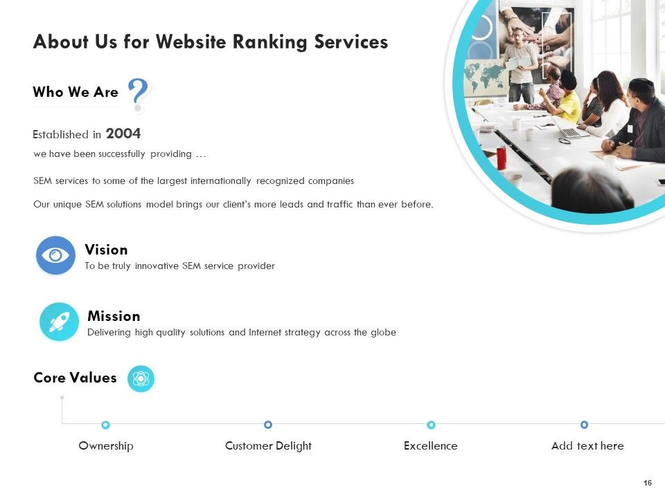 SEO Proposal Template Ppt PowerPoint Presentation Complete Deck With Slides Slide16