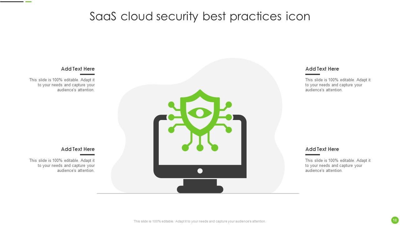 Saas Cloud Security Ppt PowerPoint Presentation Complete Deck With Slides Slide18