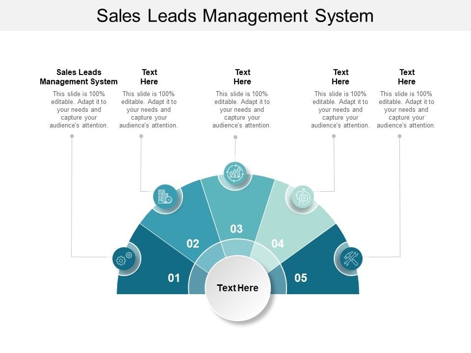 Sales leads management system ppt powerpoint presentation inspiration