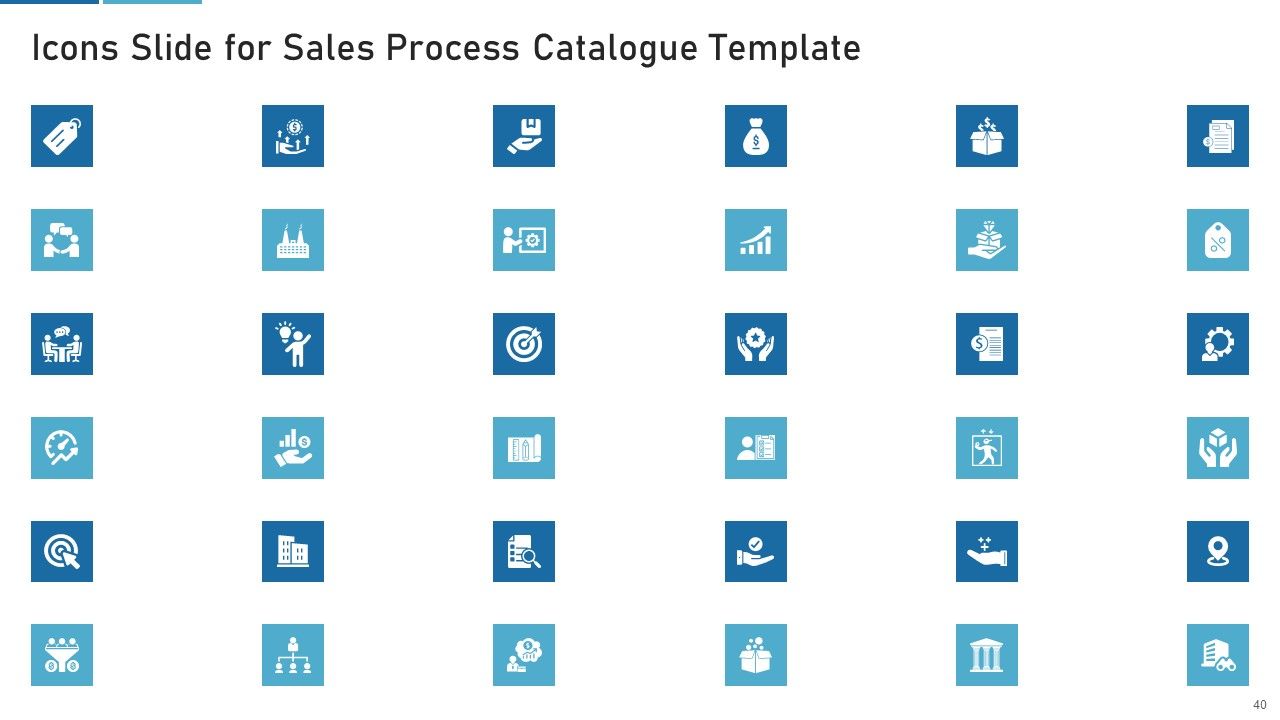 Sales Process Catalogue Template Ppt PowerPoint Presentation Complete Deck With Slides Slide40