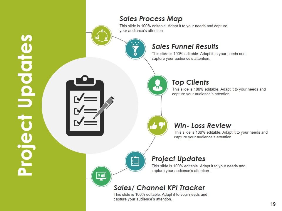 Sales Reports Ppt PowerPoint Presentation Complete Deck With Slides Slide19