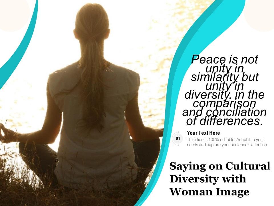 Saying_On_Cultural_Diversity_With_Woman_Image_Ppt_PowerPoint_Presentation_Gallery_Icons_PDF_Slide_1.jpg