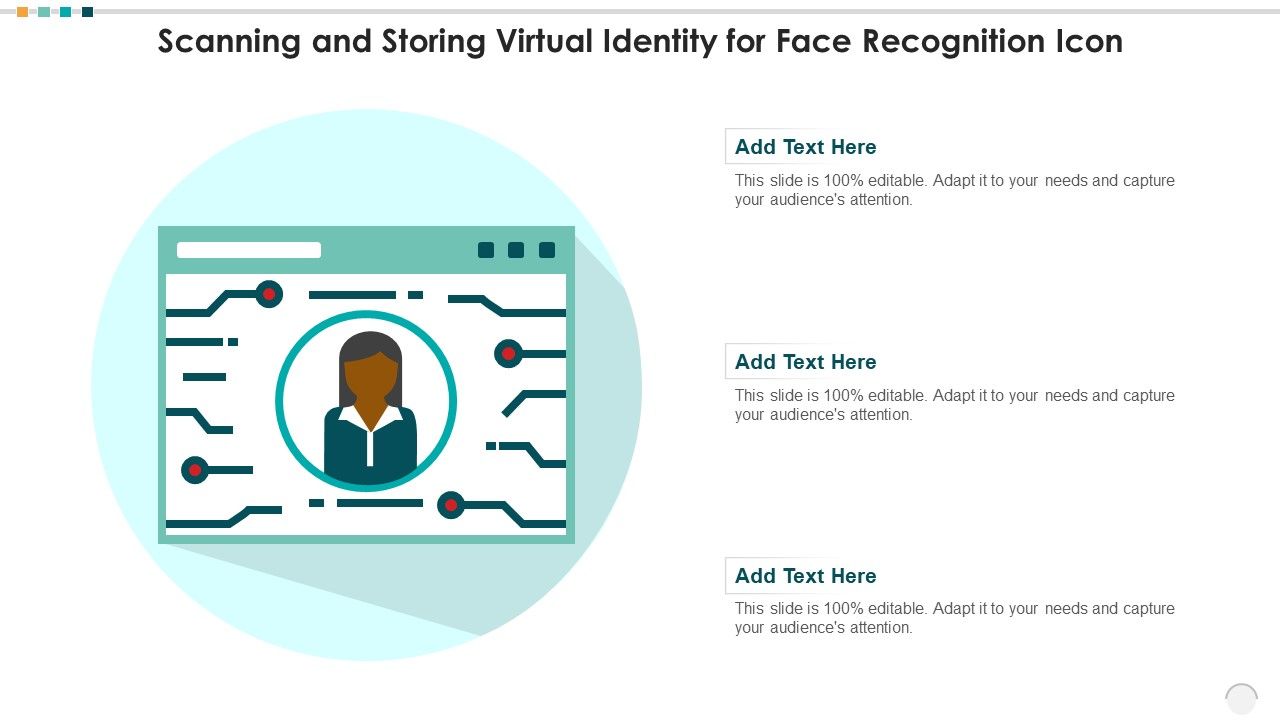Scanning_And_Storing_Virtual_Identity_For_Face_Recognition_Icon_Designs_PDF_Slide_1.jpg