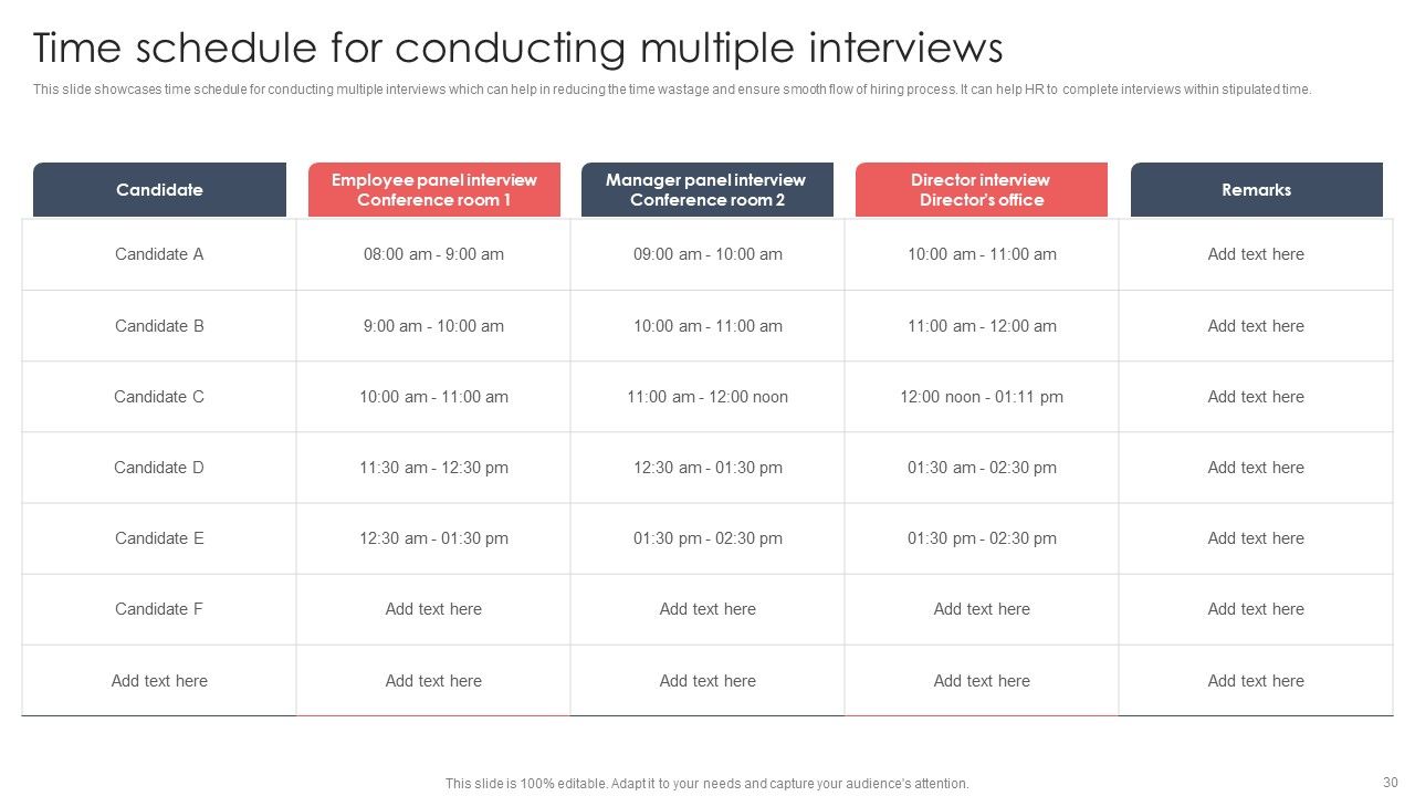 Screening And Staffing For Open Job Roles Ppt PowerPoint Presentation Complete Deck With Slides Slide30