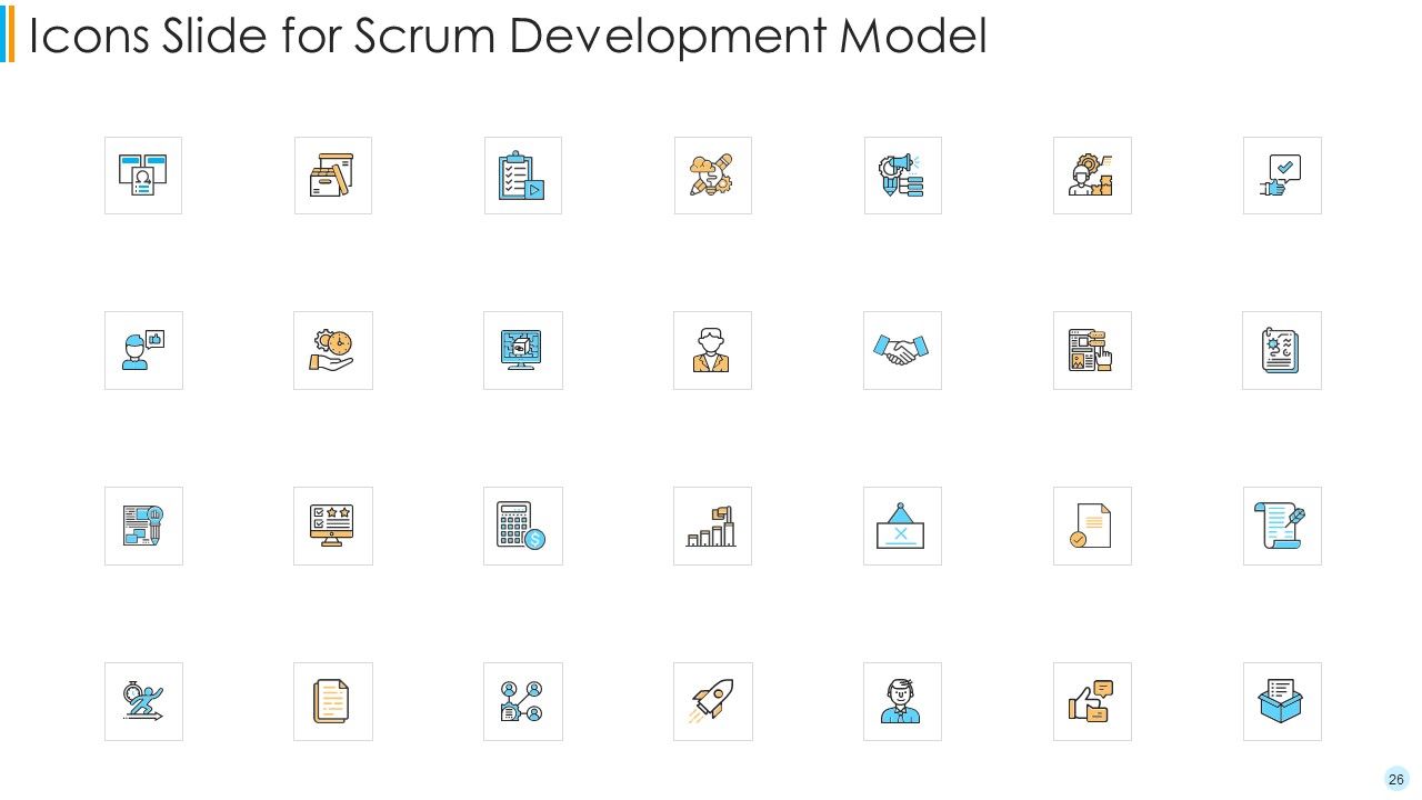 Scrum Development Model Ppt PowerPoint Presentation Complete Deck With Slides Slide26