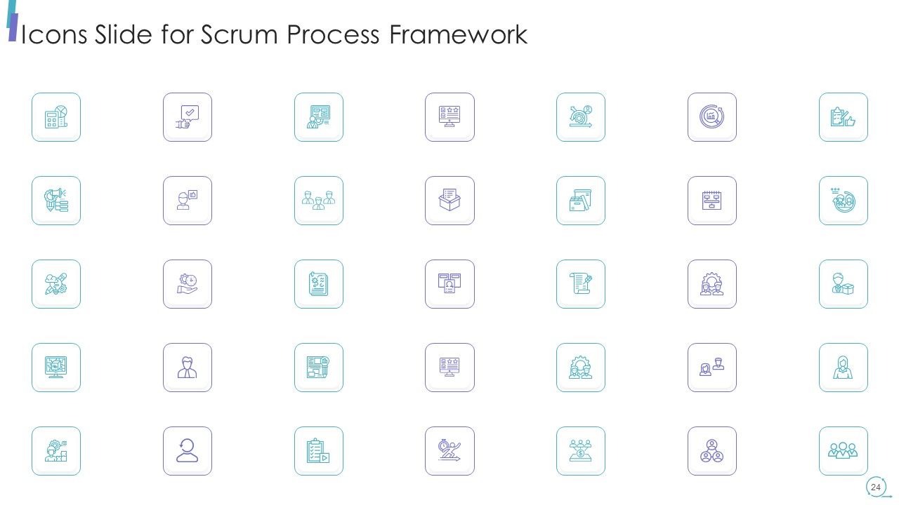 Scrum Process Framework Ppt PowerPoint Presentation Complete Deck Slide24