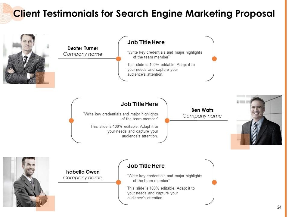 Search Engine Marketing Proposal Ppt PowerPoint Presentation Complete Deck With Slides Slide24