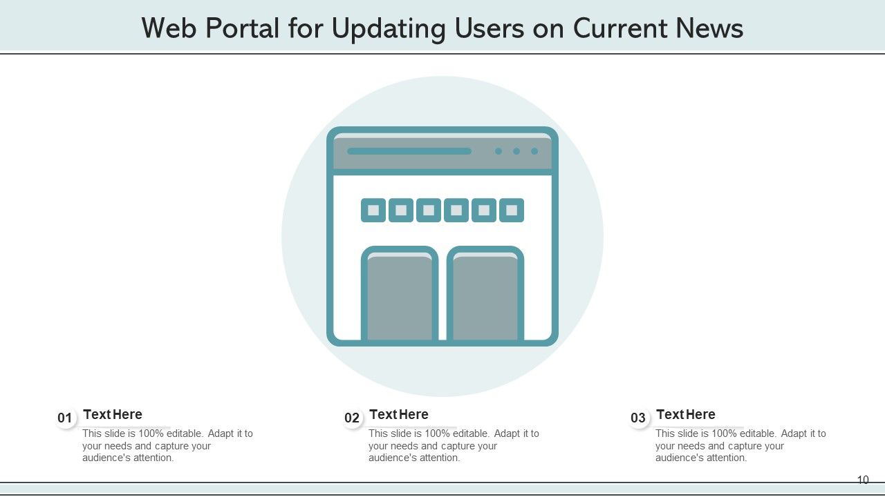 Search Engine Web Portal Ppt PowerPoint Presentation Complete Deck With Slides Slide10