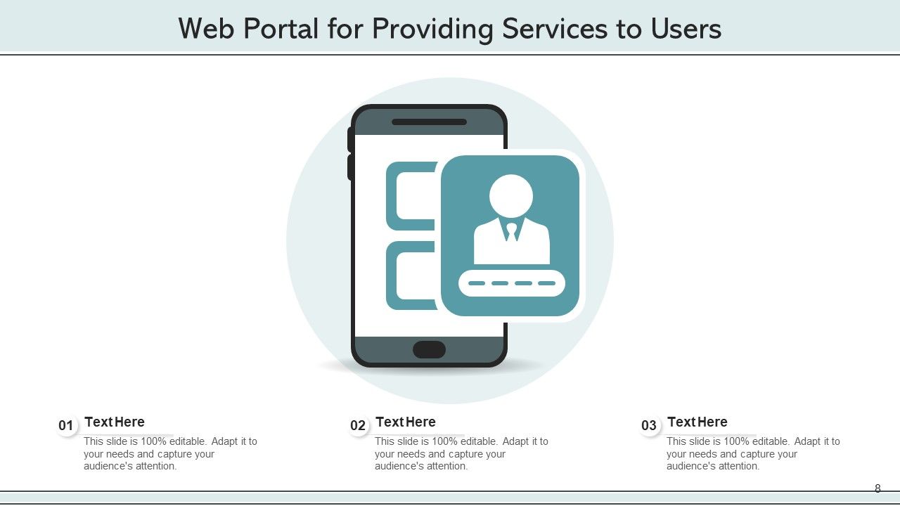 Search Engine Web Portal Ppt PowerPoint Presentation Complete Deck With Slides Slide08