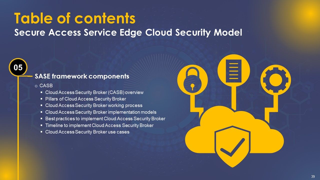 Secure Access Service Edge Cloud Security Model Ppt PowerPoint Presentation Complete Deck With Slides Slide39