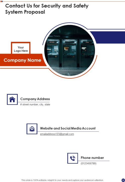 Security And Safety System Proposal Example Document Report Doc Pdf Ppt Slide16