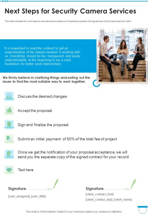 Security Camera Services Proposal Template Example Document Report Doc Pdf Ppt Slide28