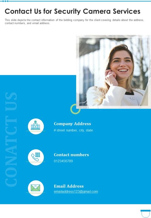 Security Camera Services Proposal Template Example Document Report Doc Pdf Ppt Slide29