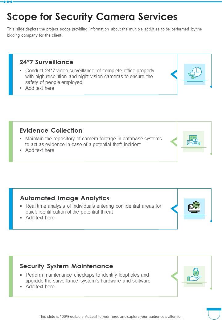 Security Camera Services Proposal Template Example Document Report Doc Pdf Ppt Slide08