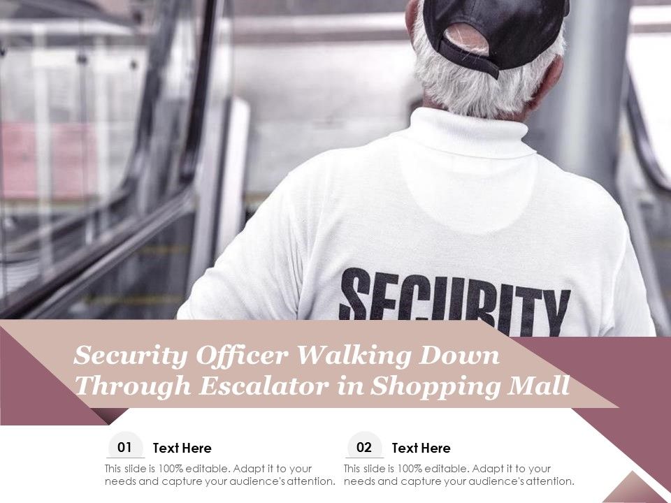 Security_Officer_Walking_Down_Through_Escalator_In_Shopping_Mall_Ppt_PowerPoint_Presentation_File_Example_File_PDF_Slide_1.jpg